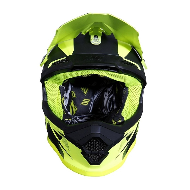 Dětská motokrosová přilba Shot Ultimate černo-fluo žlutá výprodej