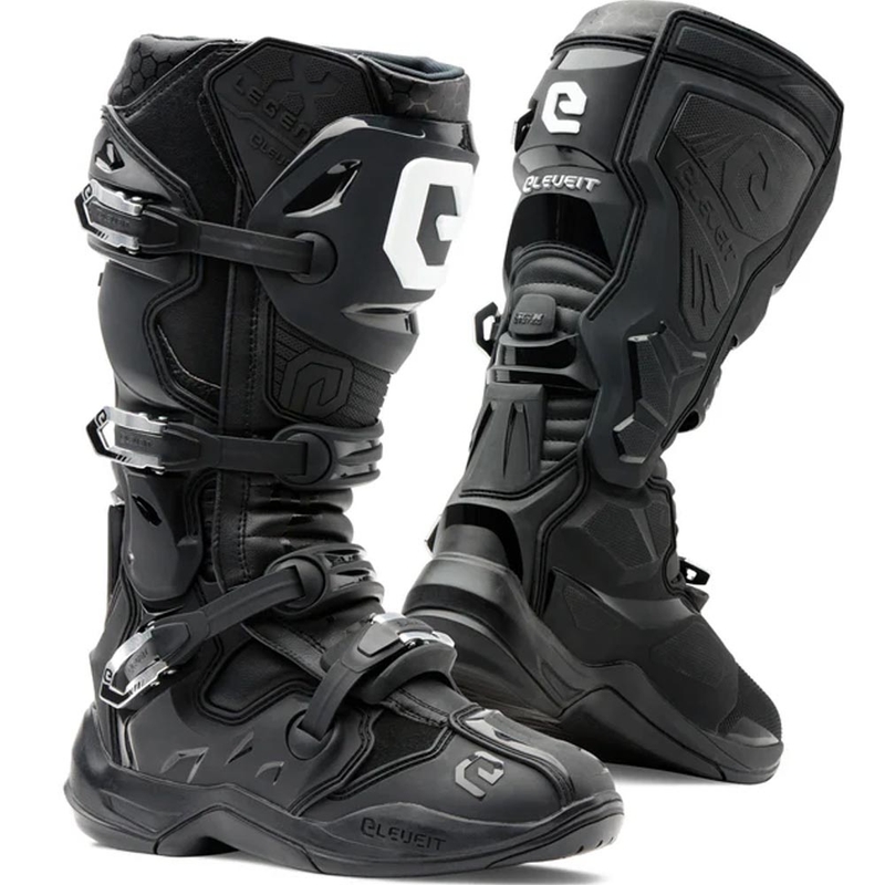 Bottes de motocross Eleveit X-Legend EVO noires