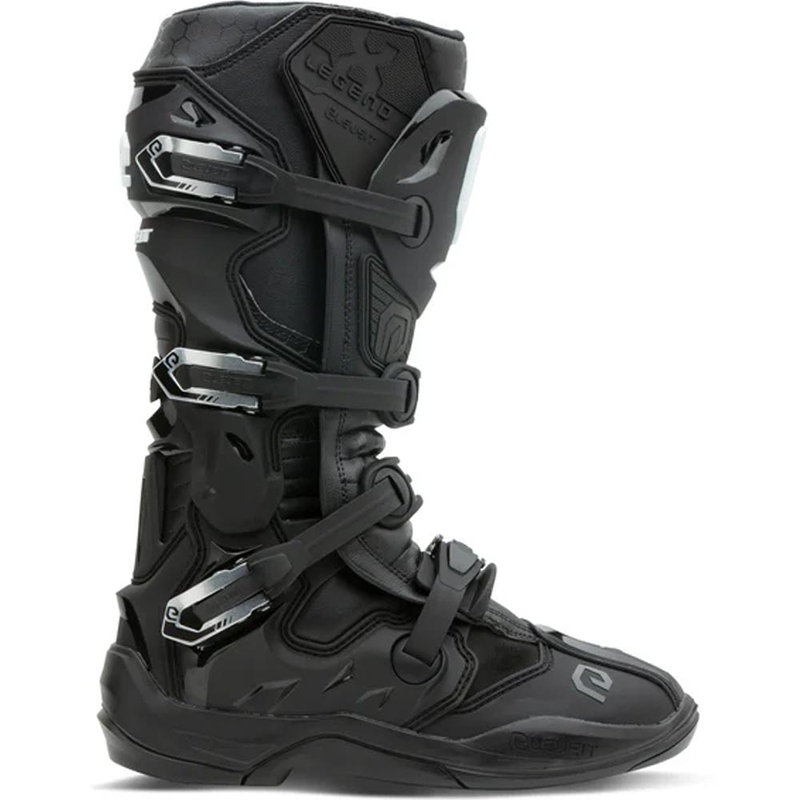 Bottes de motocross Eleveit X-Legend EVO noires