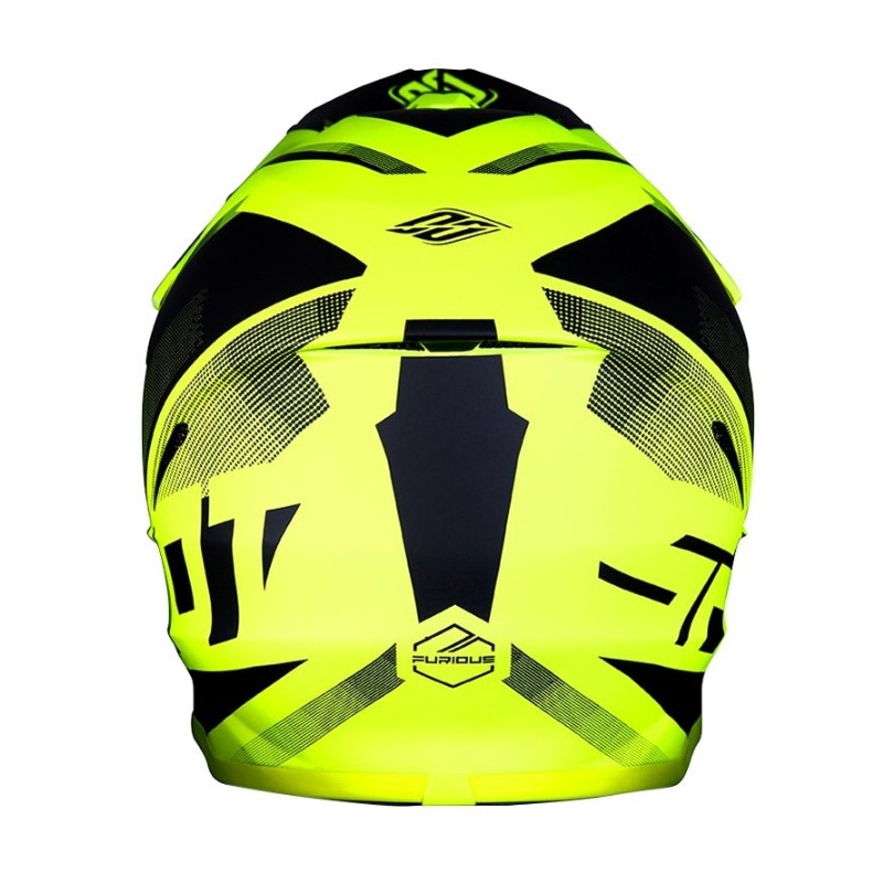 Dětská motokrosová přilba Shot Ultimate černo-fluo žlutá výprodej