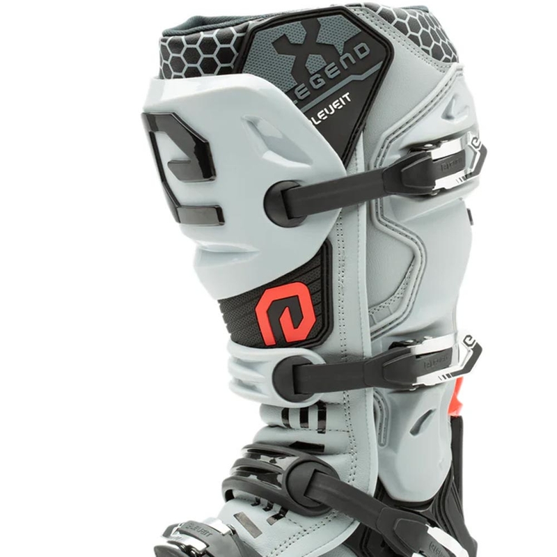 Bottes de motocross Eleveit X-Legend EVO noir-gris