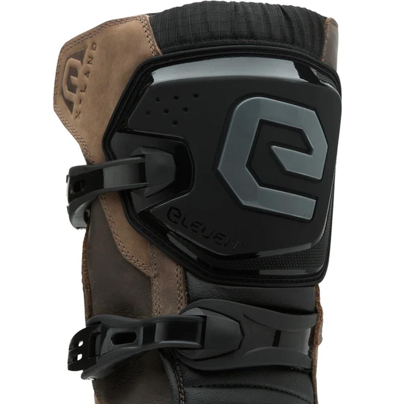 Bottes de moto Eleveit X Land ADV E-Dry marron