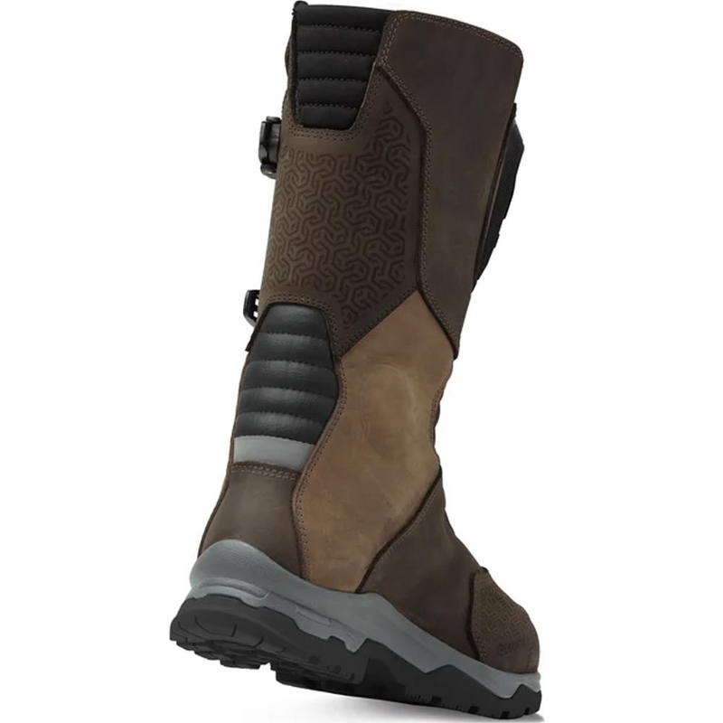 Bottes de moto Eleveit X Land ADV E-Dry marron