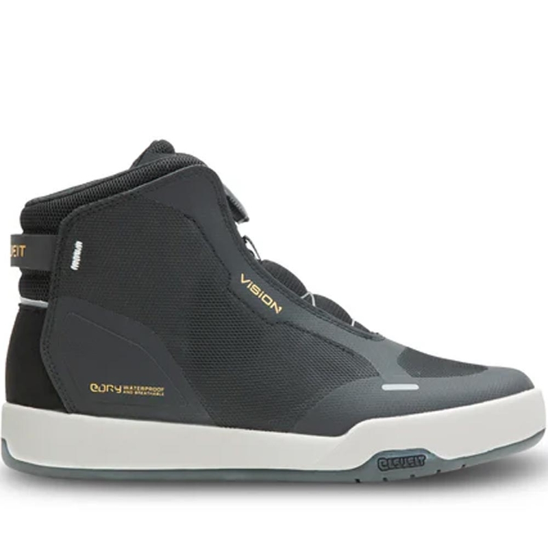 Bottes de moto Eleveit Vision E-Dry pour femmes, noires