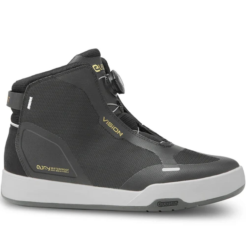 Bottes de moto Eleveit Vision E-Dry pour femmes, noires