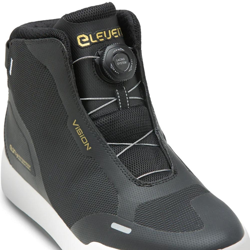 Bottes de moto Eleveit Vision E-Dry pour femmes, noires