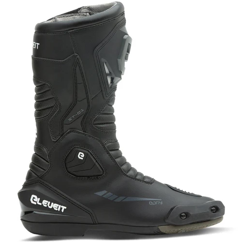 Bottes de moto Eleveit ST-01 E-Dry noires