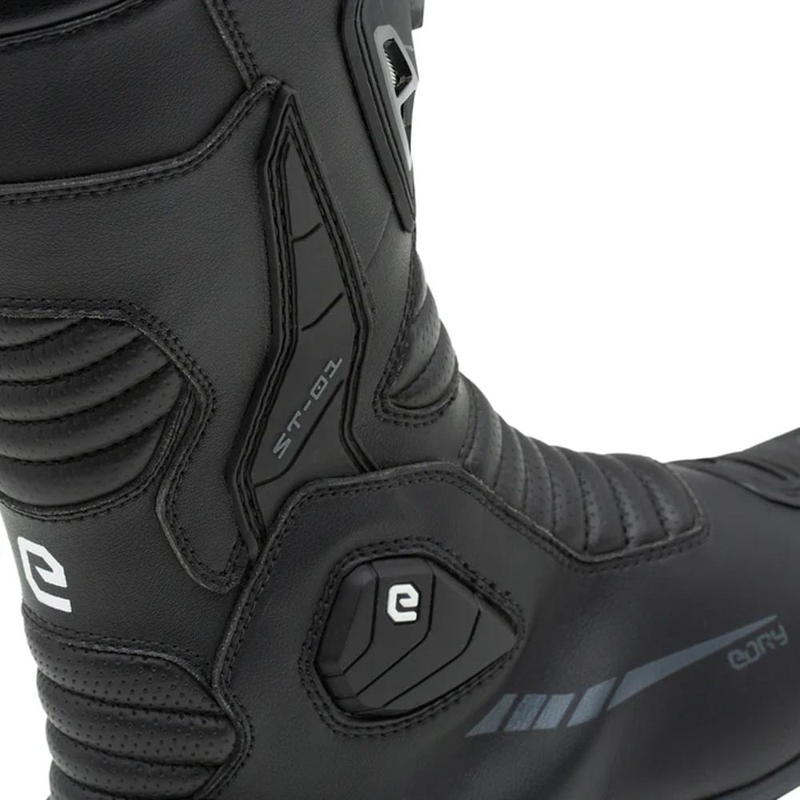 Bottes de moto Eleveit ST-01 E-Dry noires