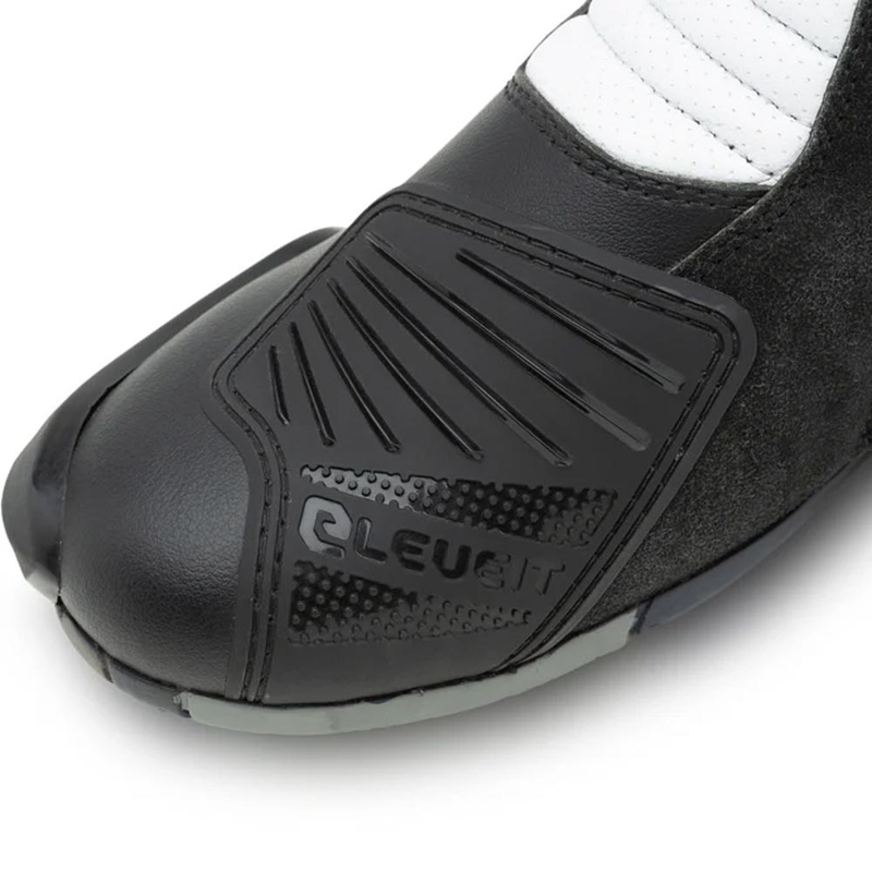 Bottes de moto Eleveit ST-01 noir et blanc