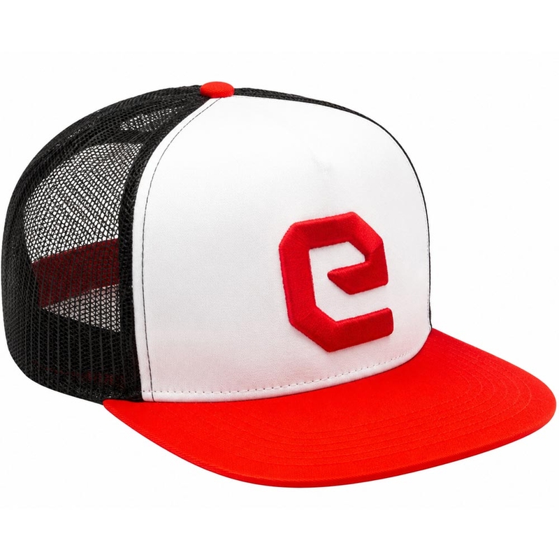 Casquette Eleveit avec logo blanc-rouge