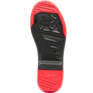 Semelles en caoutchouc Eleveit X PEAK Junior noir et rouge