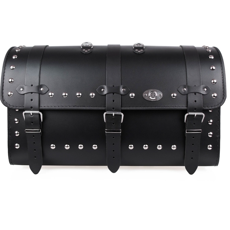 Chopper RSA-8B mallette moto en cuir avec serrure