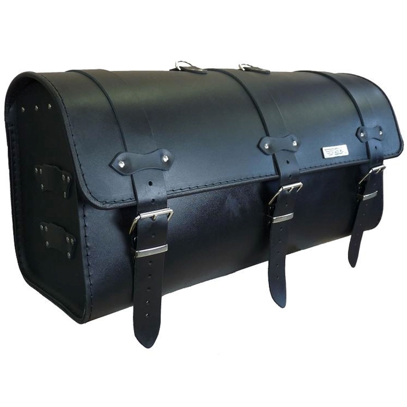 Coffre de moto en cuir pour Chopper RSA-14A