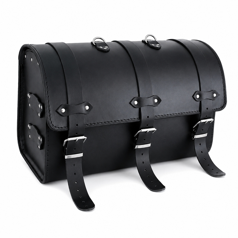 Mallette de moto en cuir Chopper RSA-13A