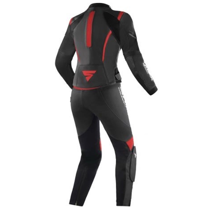 Combinaison moto femme Shima Miura 2.0 noir-rouge