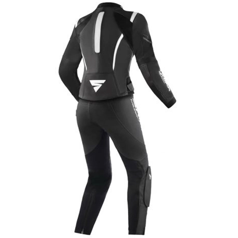 Combinaison moto femme Shima Miura 2.0 noir-blanc