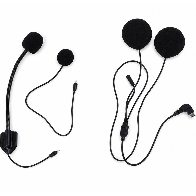 Microphones et écouteurs de remplacement pour intercom Bluetooth MaxTo M2/M3