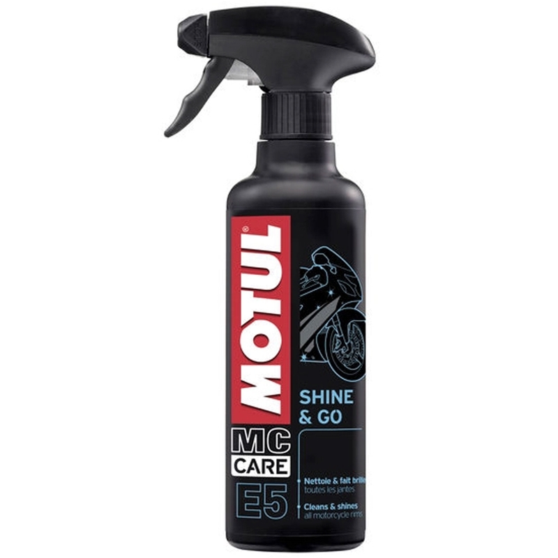 Motul E5 Shine and Go Plastic Treatment Spray (spray de traitement des plastiques)