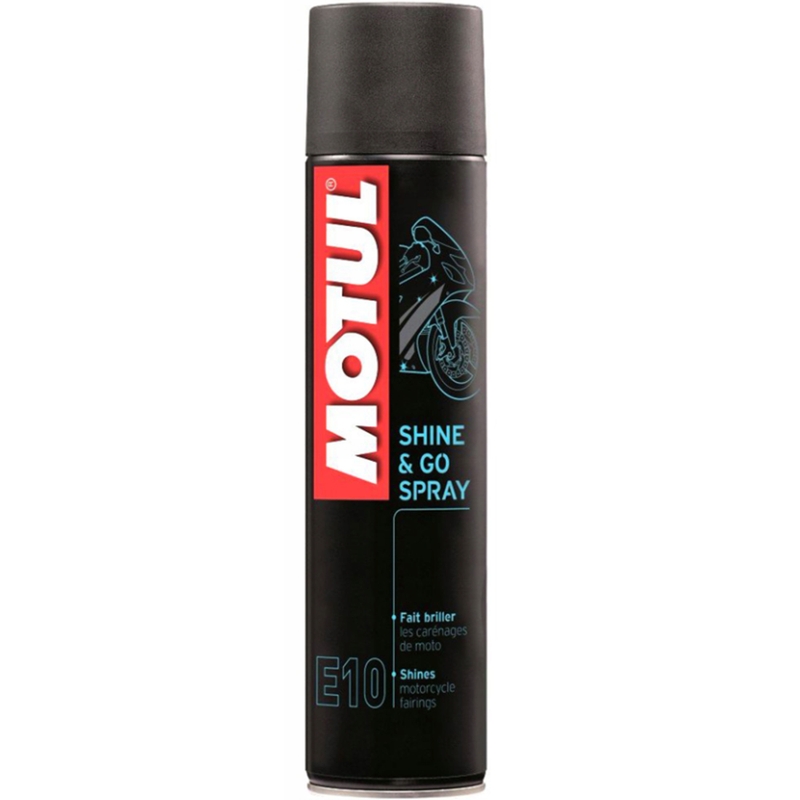 Motul E10 Shine &amp; Go Plastic Treatment Spray 400 ml