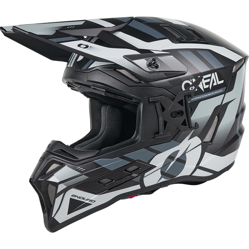 Casque de motocross O'Neal EX-SRS Dust noir-gris