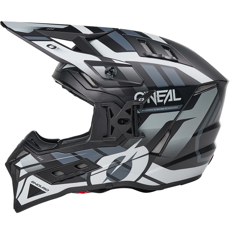 Casque de motocross O'Neal EX-SRS Dust noir-gris