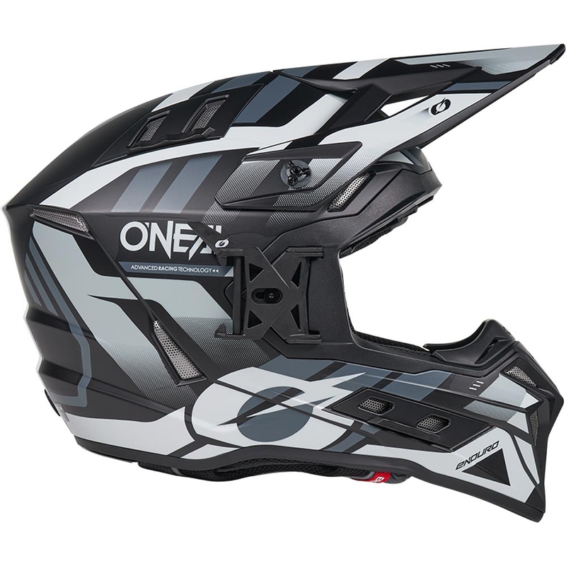Casque de motocross O'Neal EX-SRS Dust noir-gris
