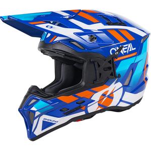 Casque de motocross O´Neal EX-SRS Dust bleu-orange