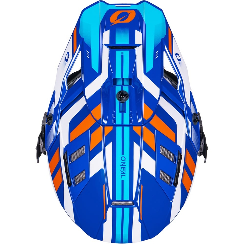 Casque de motocross O´Neal EX-SRS Dust bleu-orange