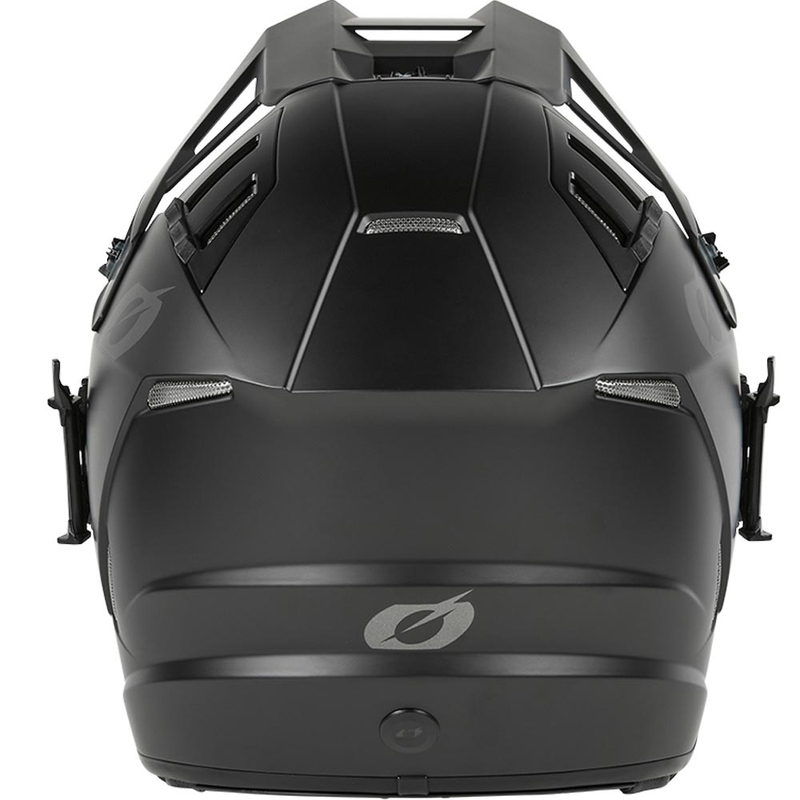 Casque de motocross O'Neal EX-SRS Noir uni