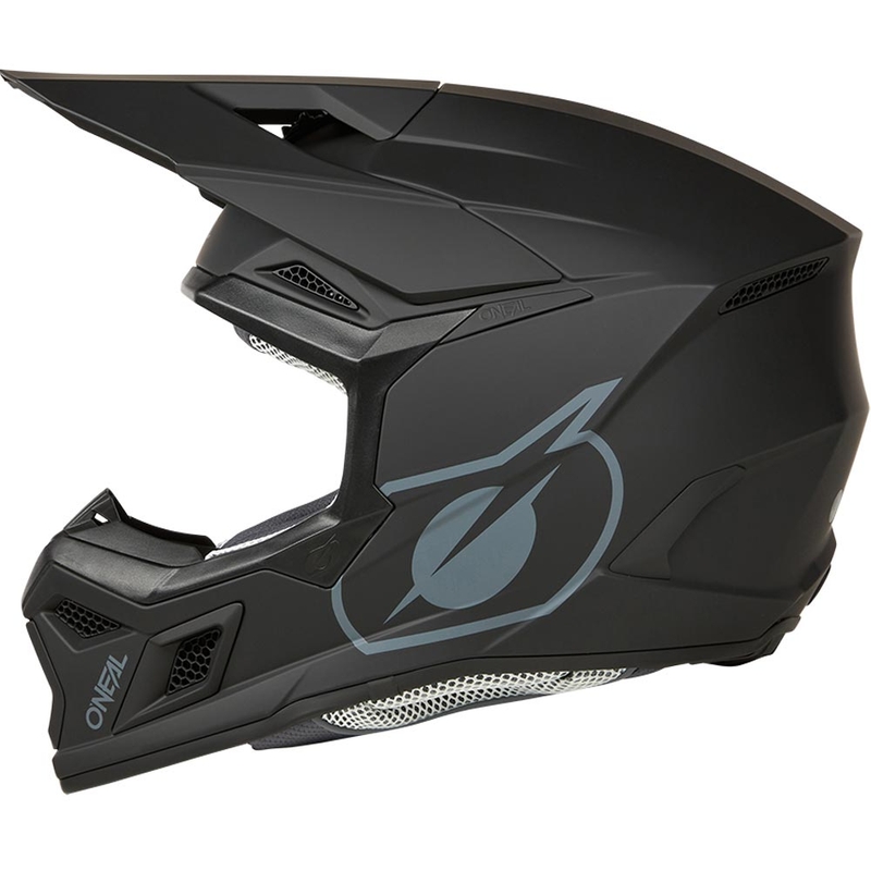 Casque de motocross O´Neal 3SRS Noir mat uni