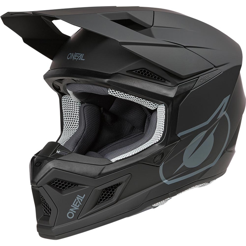 Casque de motocross O´Neal 3SRS Noir mat uni