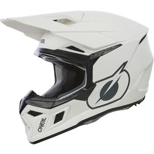 Casque de motocross O´Neal 3SRS blanc mat uni