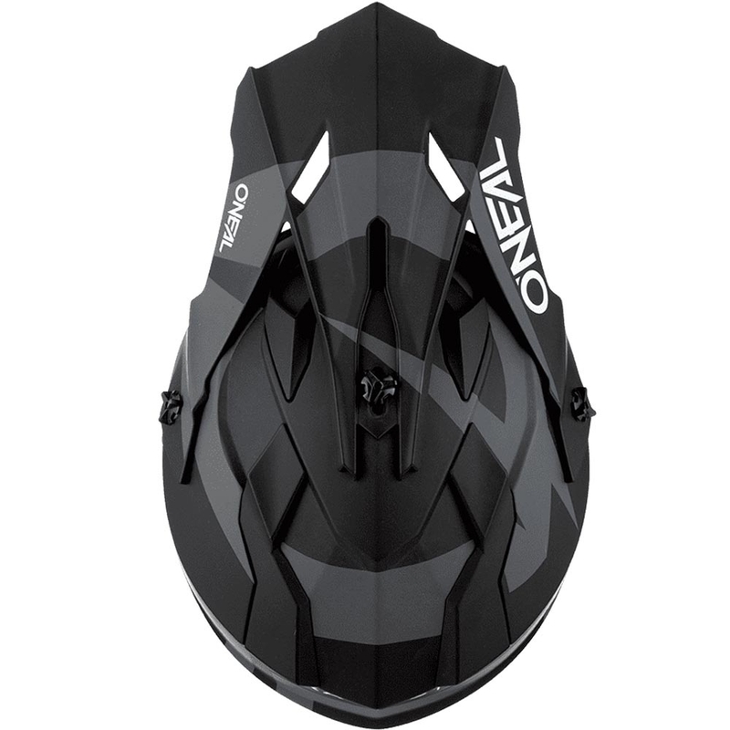 Casque de motocross O'Neal 2SRS Slick noir-gris