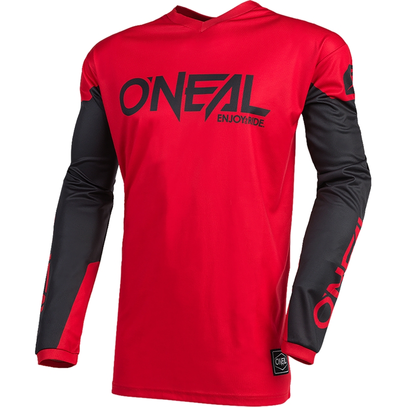 Maillot de motocross O´Neal Element Threat rouge et noir