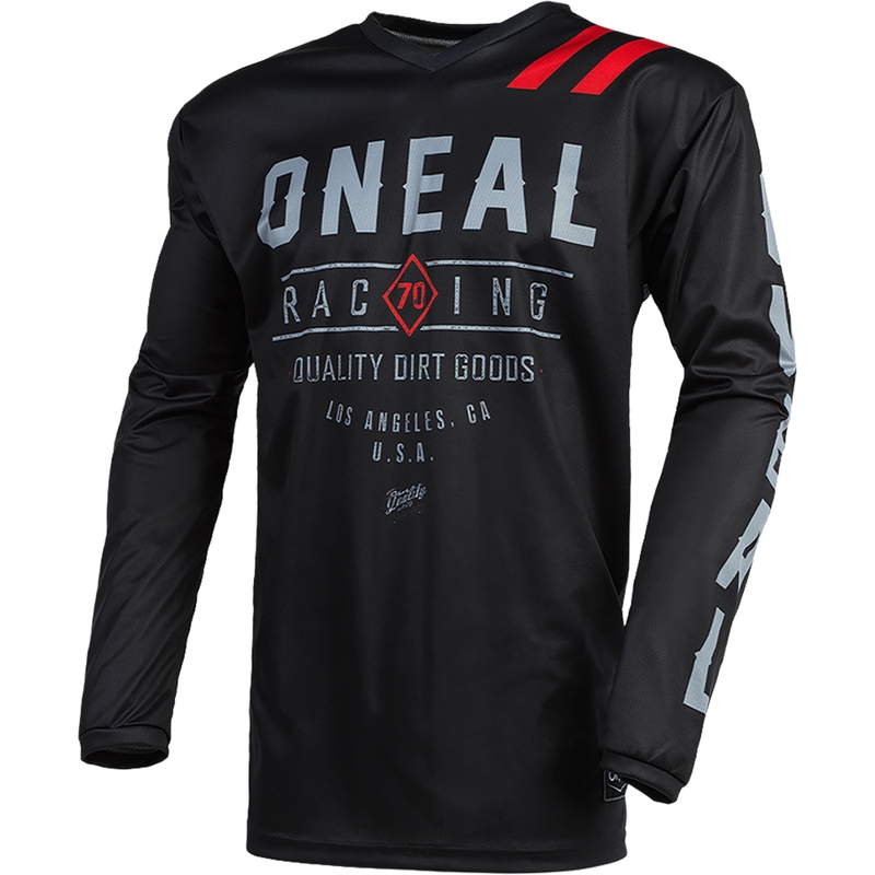 Maillot de motocross O´Neal Element Dirt noir-gris