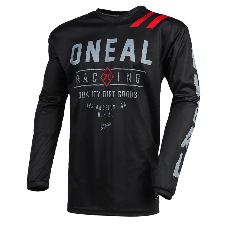Maillot de motocross O´Neal Element Dirt noir-gris