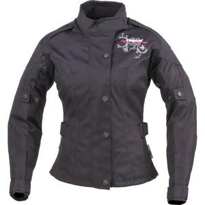 Veste de moto pour femme Roleff Ladylike noire