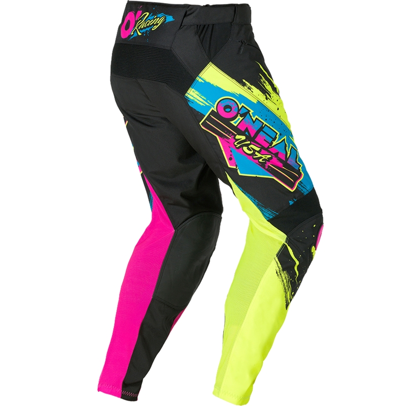 Pantalon de motocross O´Neal Mayhem Reseda noir et jaune fluo