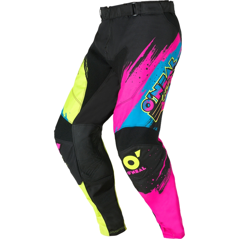 Pantalon de motocross O´Neal Mayhem Reseda noir et jaune fluo