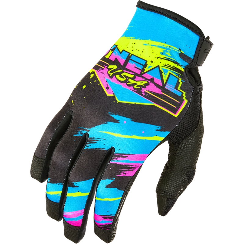 Gants de motocross O´Neal Mayhem Reseda noir et jaune fluo