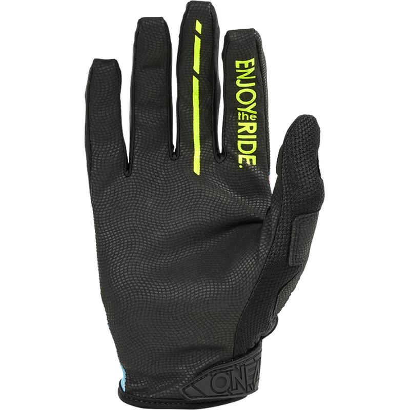 Gants de motocross O´Neal Mayhem Reseda noir et jaune fluo