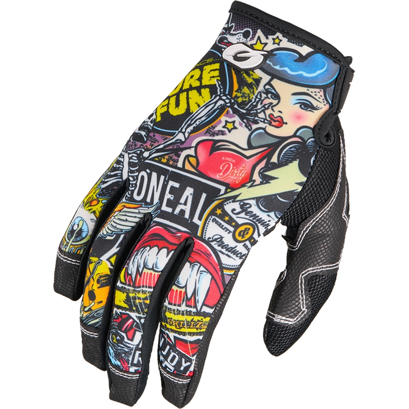 Gants de motocross O´Neal Mayhem Crank multicolores