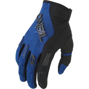 Gants de motocross O´Neal Element Racewear noirs et bleus