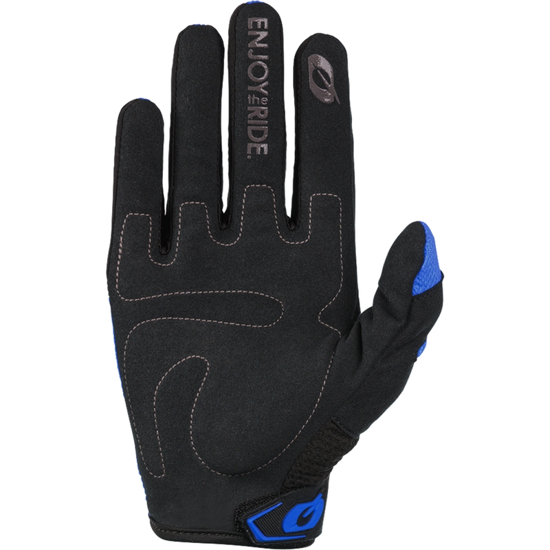 Gants de motocross O´Neal Element Racewear noirs et bleus