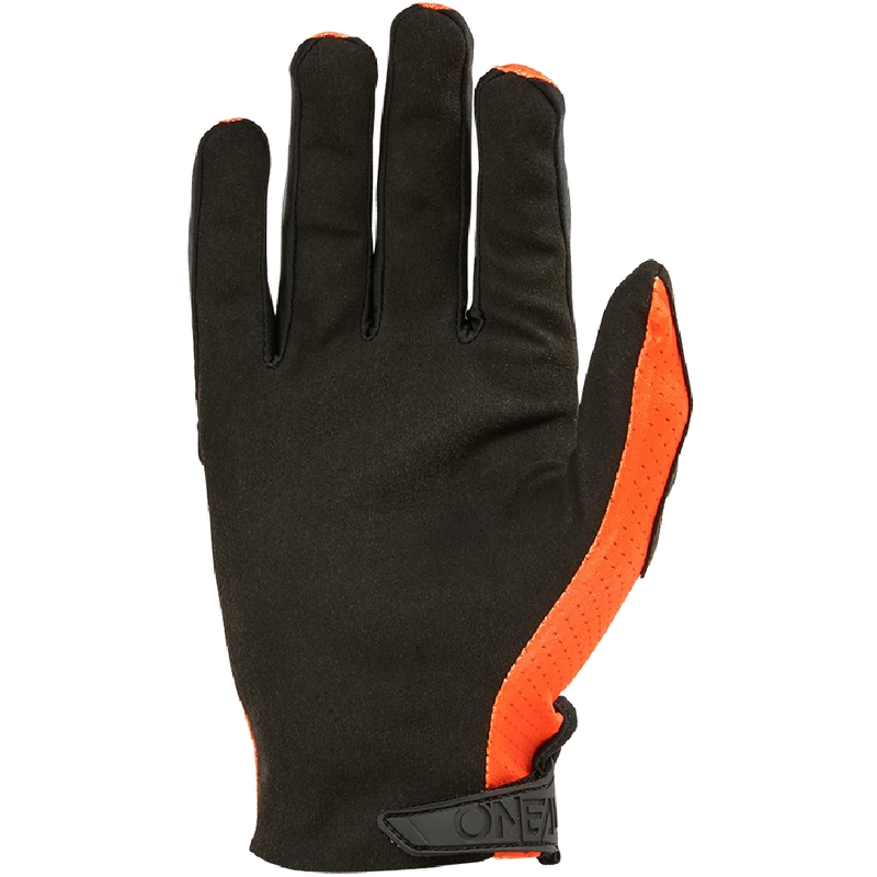 Gants de motocross O'Neal Matrix Stacked orange et blanc