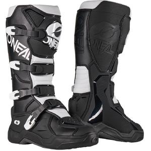 Bottes de motocross O'Neal 3SRS noires et blanches