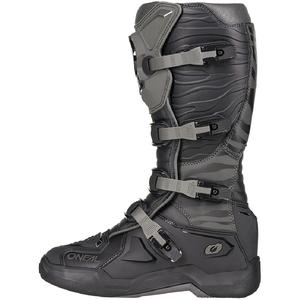 Bottes de motocross O'Neal 3SRS Zebra noir-gris