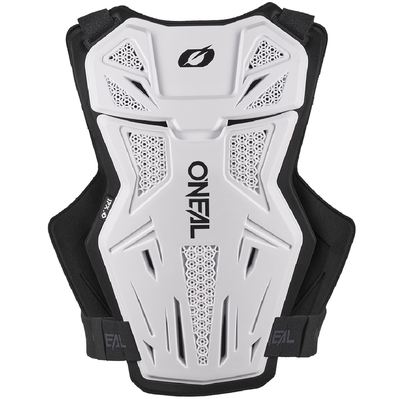 Protection thoracique de moto O'Neal Split Lite blanche