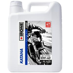 Huile moteur synthétique IPONE Katana 10W-40 Ester MA2 4 l