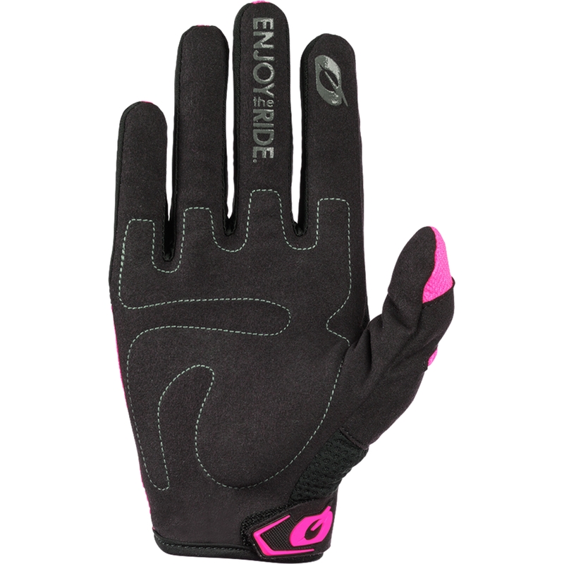 Gants de motocross pour femmes O´Neal Element Racewear noir et rose